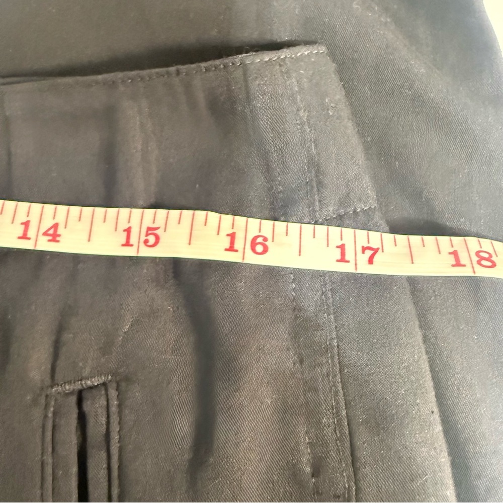 Lauren‎ Ralph Lauren Black Tapered Ankle Jogger Work Pants Size 8 - Picture 4 of 6